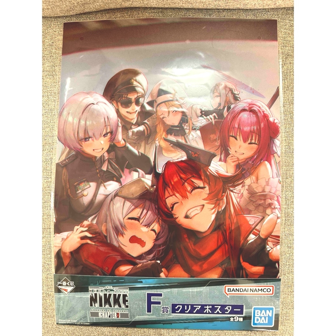 一番くじ 勝利の女神：NIKKE CHAPTER4 F賞 クリアポスター 全種 1番くじ 勝利の女神 NIKKE NIKKE CHAPTER4 F賞の通販 by