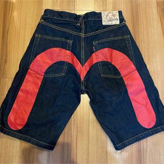 EVISU - サイズ32 赤大黒 美品 濃紺 2001 エヴィス エビスの通販 EVISU - サイズ32 赤大黒 美品 濃紺 2001 エヴィス エビスの通販