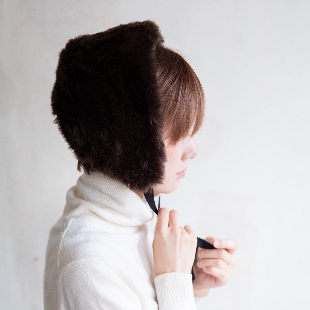 新品】Mia Hat & Accessory 帽子 ファー イヤーマフ その他 新品】Mia Hat & Accessory 帽子 ファー イヤーマフ その他