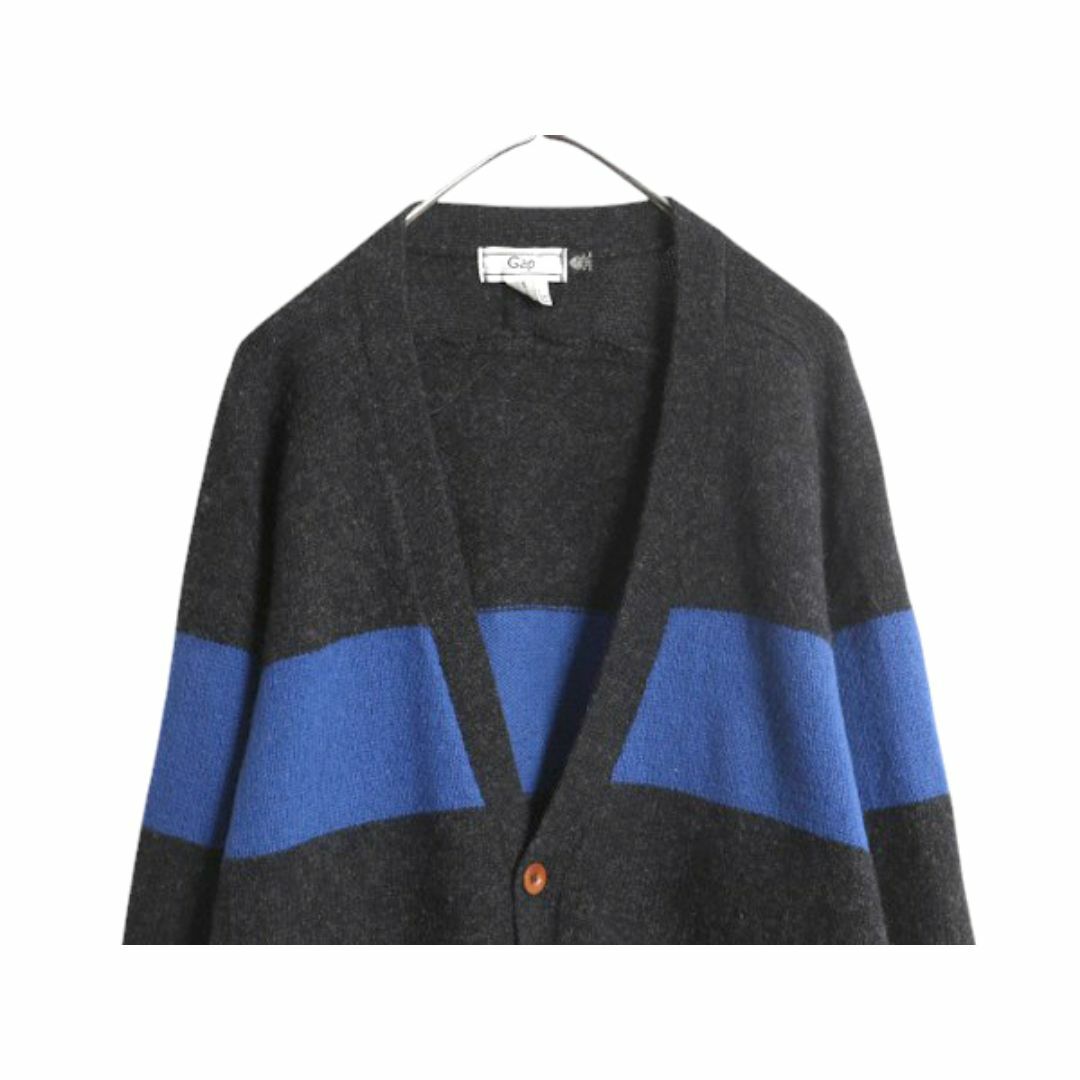 80s OLD GAP シェットランド ウール ニット カーディガン メンズ 80s OLD GAP シェットランド ウール ニット カーディガン メンズ