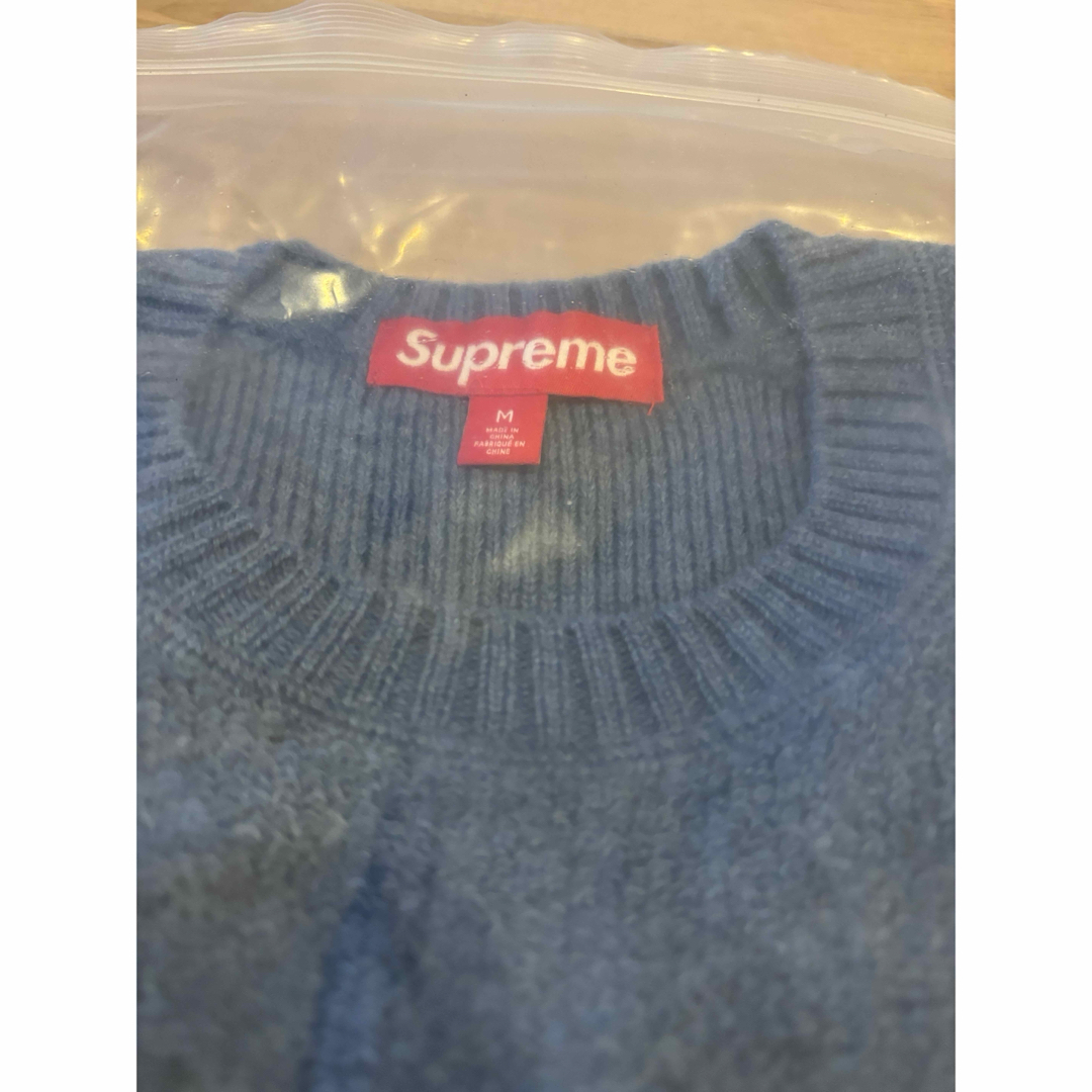 Supreme - MサイズSupreme Terry Small Box Sweater Blueの通販 Supreme - MサイズSupreme Terry Small Box Sweater Blueの通販