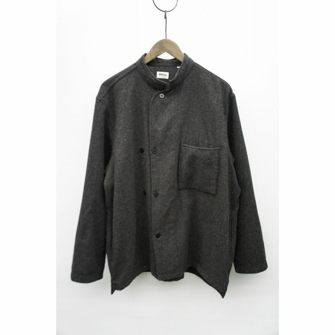 美品 定番BRENAブレナ ホスピタル シャツ ジャケット 1219O▲