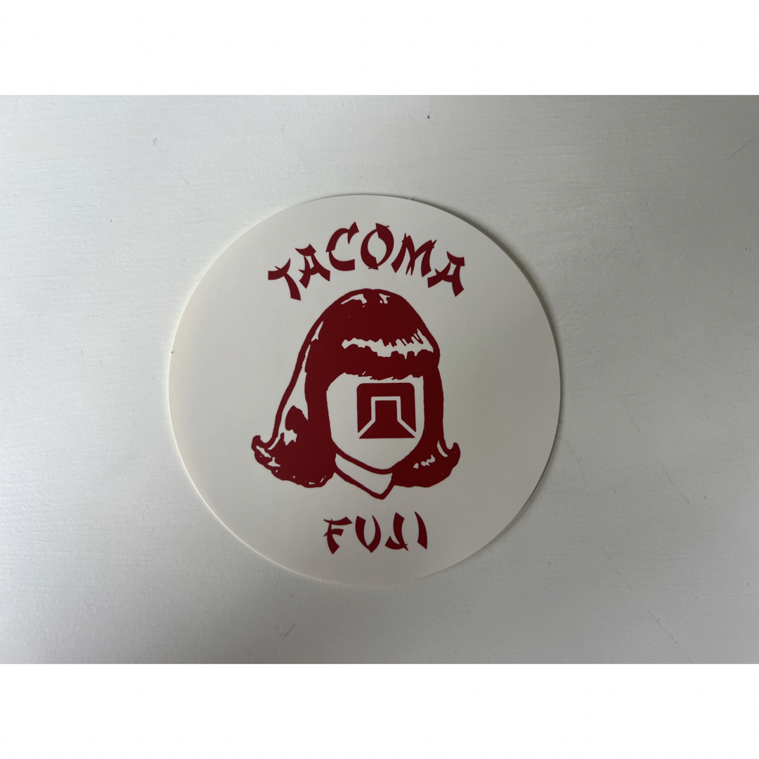 タコマフジレコード TACOMA FUJI RECORDS ステッカー 白x赤 | フリマアプリ ラクマ タコマフジレコード TACOMA FUJI RECORDS ステッカー 白x赤 | フリマアプリ ラクマ