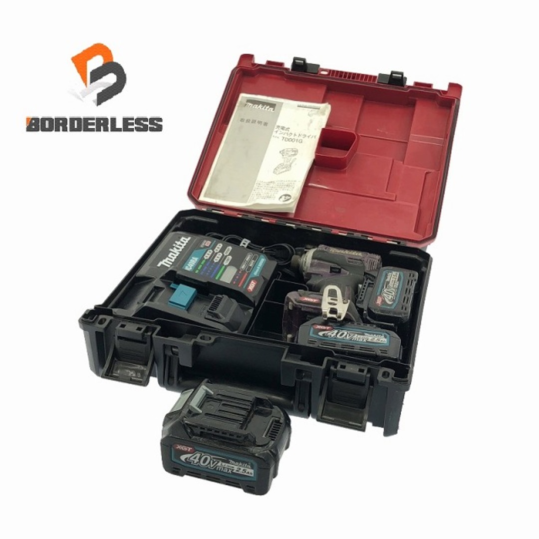 Makita - ☆中古品☆ makita マキタ 40Vmax 充電式インパクト Makita - ☆中古品☆ makita マキタ 40Vmax 充電式インパクト