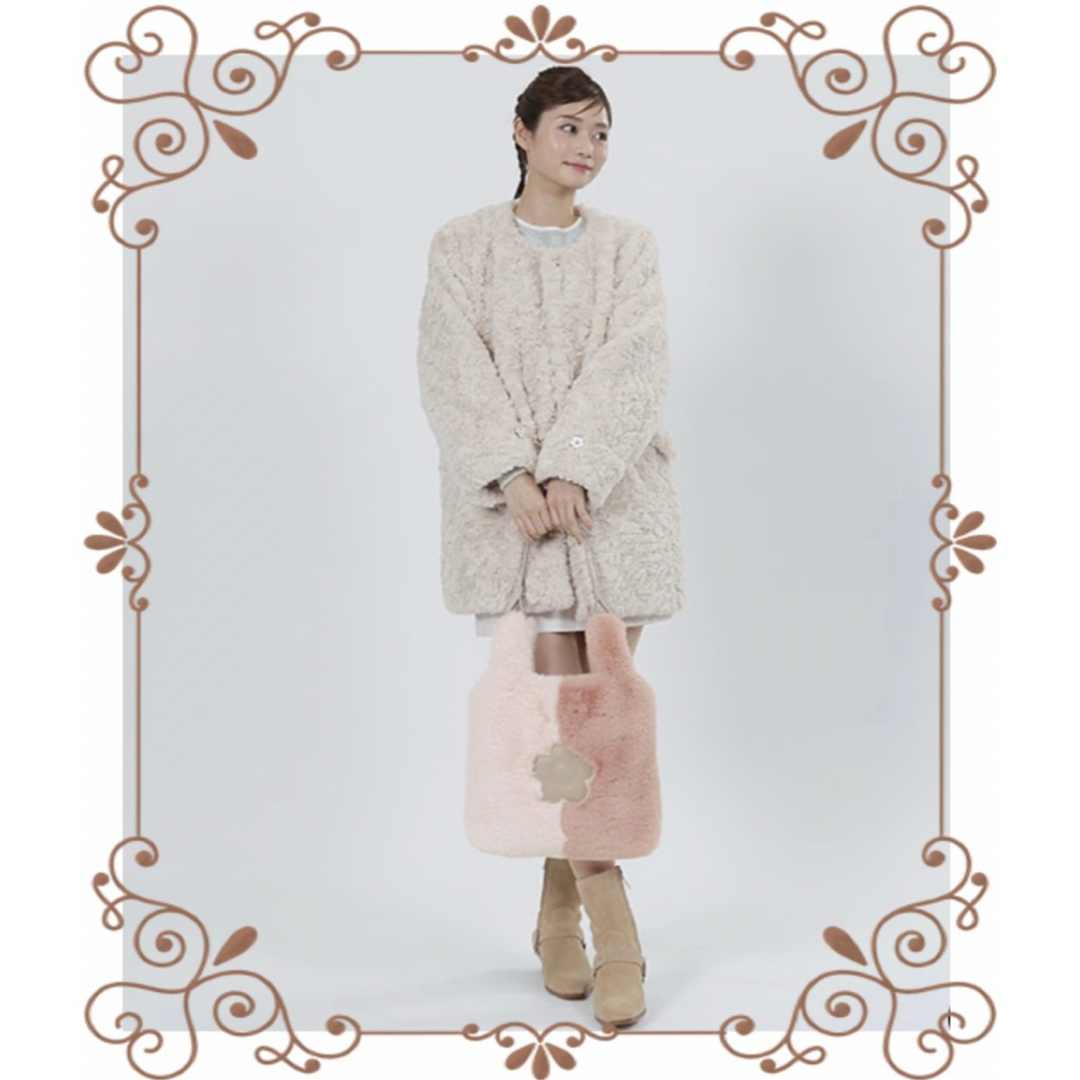 MARY QUANT - mary quant♡デイジーパッチスムースファートート MARY QUANT - mary quant♡デイジーパッチスムースファートート