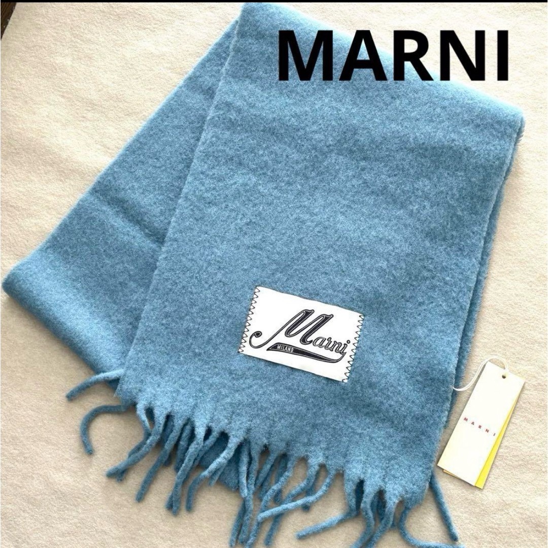 新品☆マルニ☆人気色 ふわふわ♪アルパカ製ストール マフラー 新品☆マルニ☆人気色 ふわふわ♪アルパカ製ストール マフラー