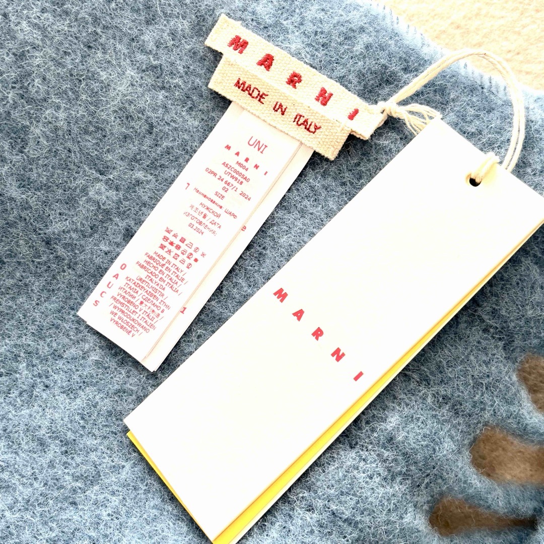 新品☆マルニ☆人気色 ふわふわ♪アルパカ製ストール マフラー 新品☆マルニ☆人気色 ふわふわ♪アルパカ製ストール マフラー