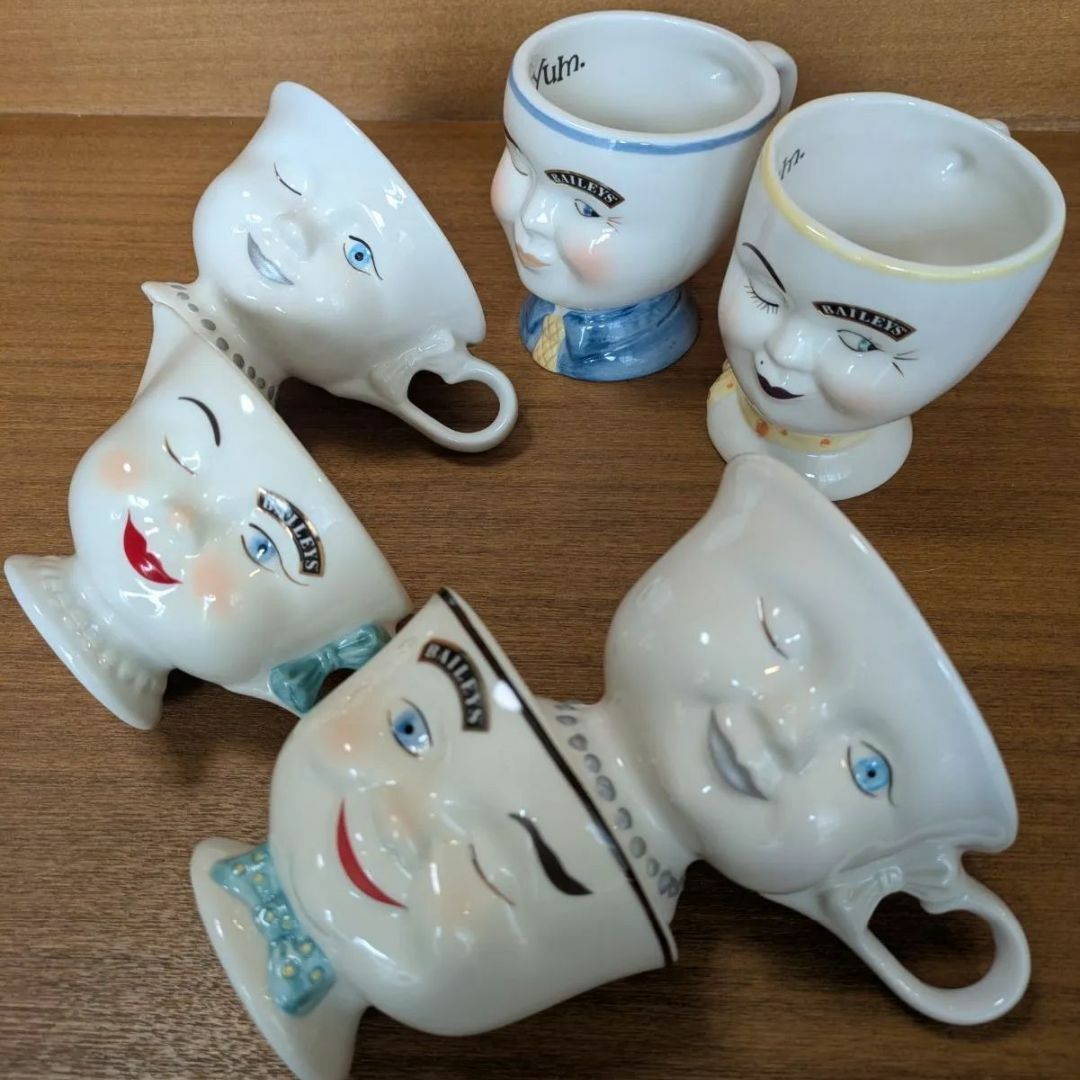 1997年限定品 2点入☆Baileys ベイリーズ フェイスカップ 6点セット 1997年限定品 2点入☆Baileys ベイリーズ フェイスカップ 6点セット