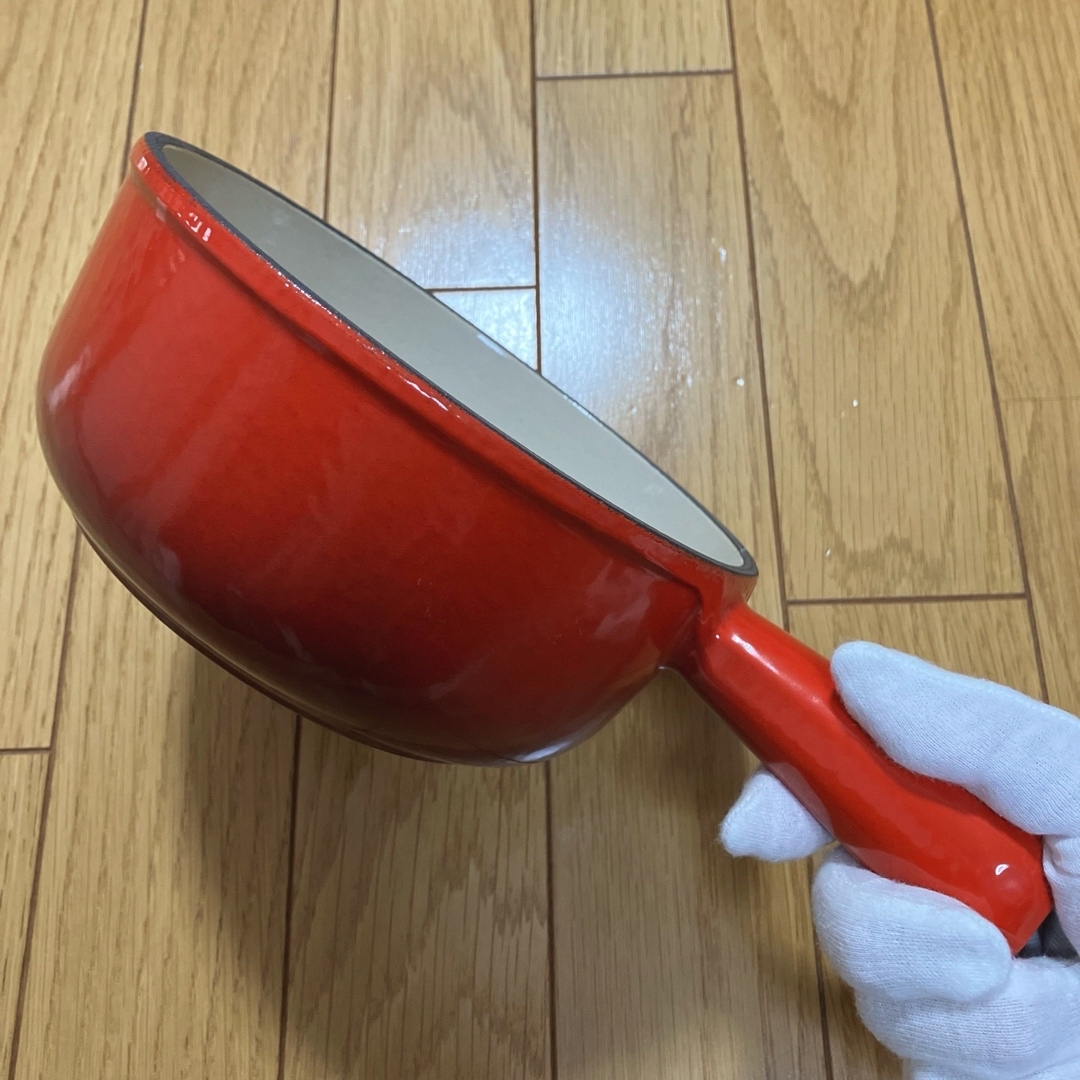 ル・クルーゼ ソースパン 18cm チェリーレッド 片手鍋 キッチン/食器 ル・クルーゼ ソースパン 18cm チェリーレッド 片手鍋 キッチン/食器