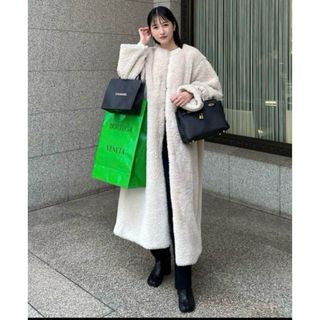 CLANE - CLANE 田中みな実 ファーコート0の通販 by mari's shop CLANE - CLANE 田中みな実 ファーコート0の通販 by mari's shop