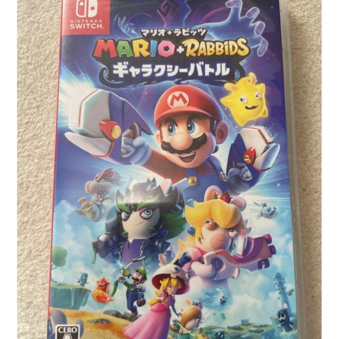 「マリオ+ラビッツ ギャラクシーバトル」 エンタメ/ホビーのゲームソフト/ゲーム機本体(家庭用ゲームソフト)の商品写真