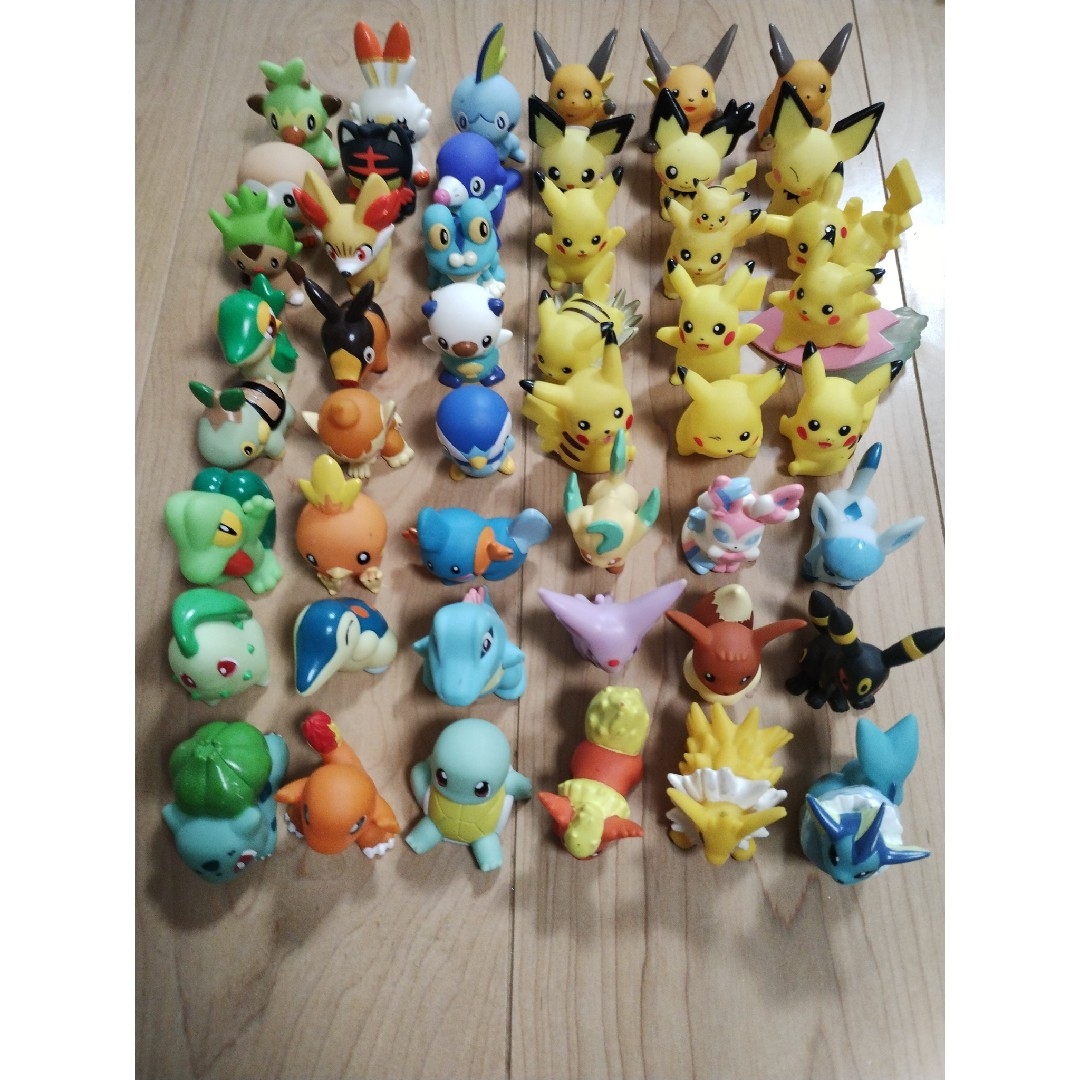 ポケモンキッズ 指人形 ブイズ 御三家 フィギュア ソフビ 大量 ポケモンキッズ 指人形 ブイズ 御三家 フィギュア ソフビ 大量