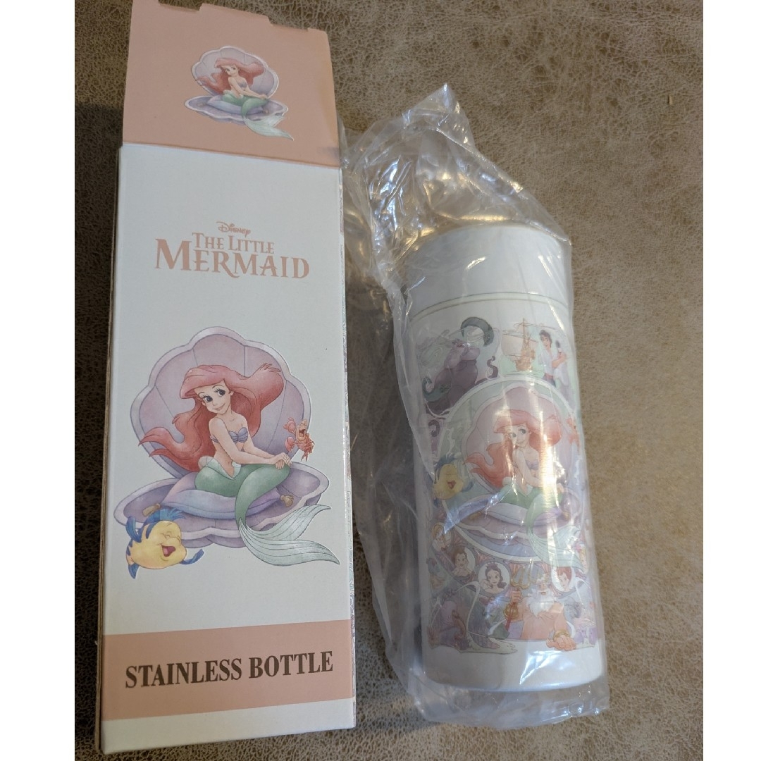 Disney - ☆DISNEY STORE 新品箱付き アリエル ステンレスボトル Disney - ☆DISNEY STORE 新品箱付き アリエル ステンレスボトル