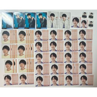 ジャニーズジュニア(ジャニーズJr.)の永岡蓮王 AmBitious 梅雨魂 ソロコン デタカ トレカ 学ランシール(アイドルグッズ)
