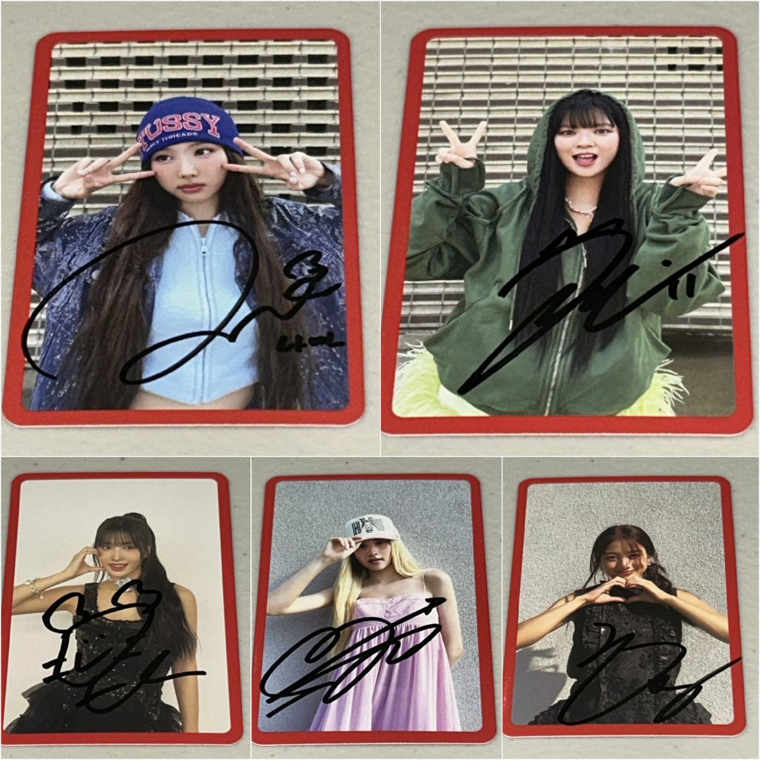 TWICE 直筆サイン「STRATEGY」トレカセットの通販 by てでぃ TWICE 直筆サイン「STRATEGY」トレカセットの通販 by てでぃ