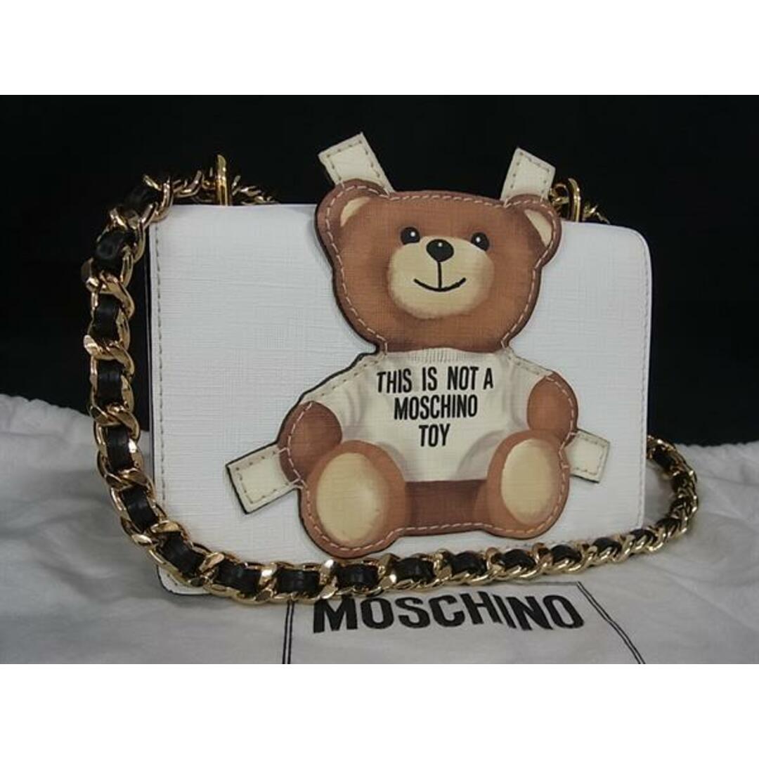 MOSCHINO - □極美品□ MOSCHINO モスキーノ レザー ベア MOSCHINO - □極美品□ MOSCHINO モスキーノ レザー ベア