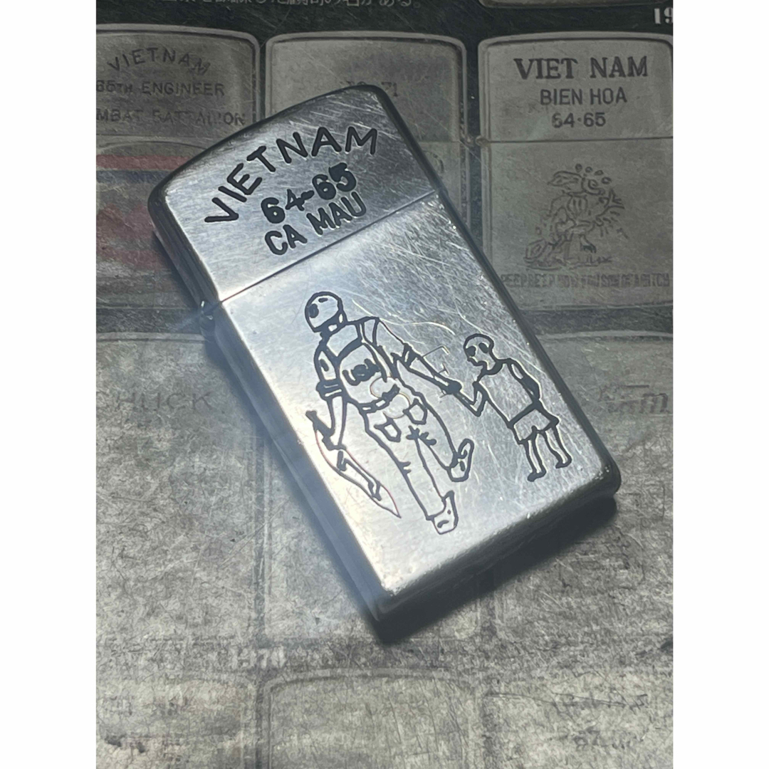 ZIPPO - 【ベトナムZIPPO】本物 1964年製ベトナムジッポー「兵士 ZIPPO - 【ベトナムZIPPO】本物 1964年製ベトナムジッポー「兵士