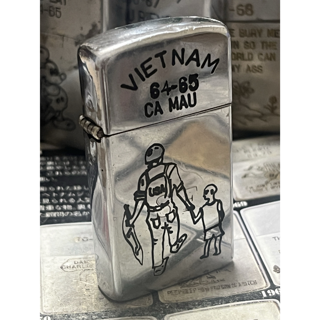 ZIPPO - 【ベトナムZIPPO】本物 1964年製ベトナムジッポー「兵士 ZIPPO - 【ベトナムZIPPO】本物 1964年製ベトナムジッポー「兵士