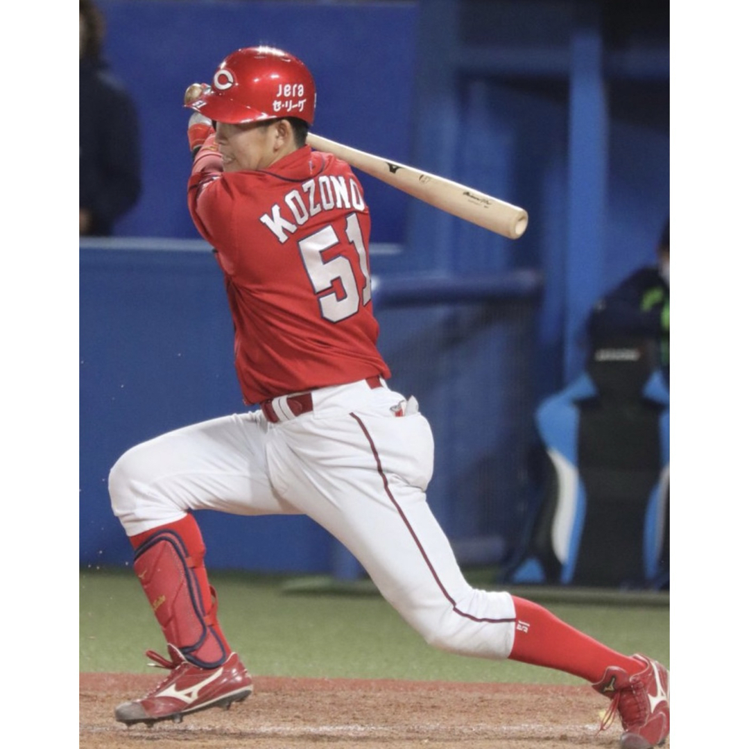 MIZUNO - 広島東洋カープ #51 小園海斗 選手 実使用 NPBバットの MIZUNO - 広島東洋カープ #51 小園海斗 選手 実使用 NPBバットの
