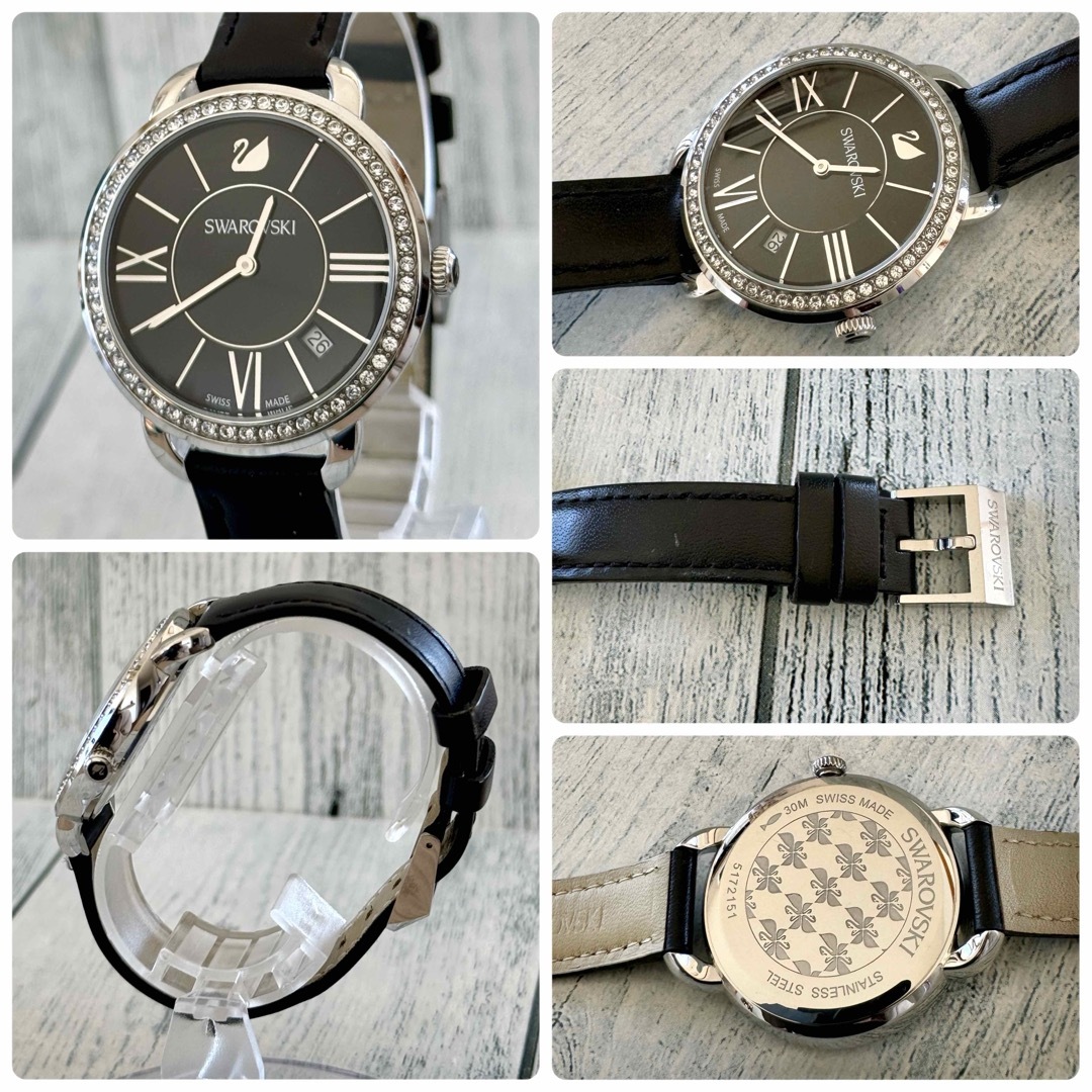 SWAROVSKI - 【希少】Swarovski スワロフスキー 腕時計 ストーン SWAROVSKI - 【希少】Swarovski スワロフスキー 腕時計 ストーン