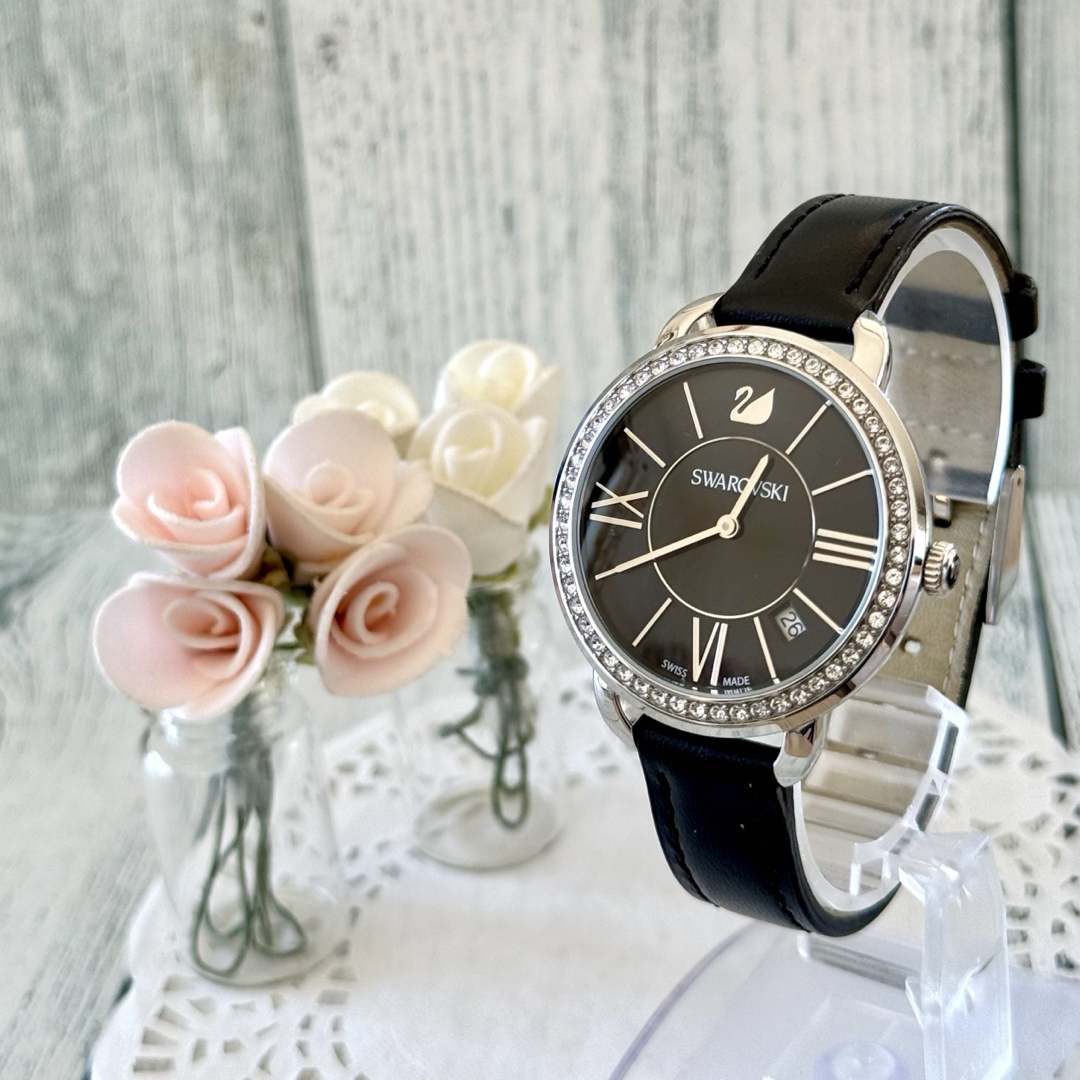 SWAROVSKI - 【希少】Swarovski スワロフスキー 腕時計 ストーン SWAROVSKI - 【希少】Swarovski スワロフスキー 腕時計 ストーン