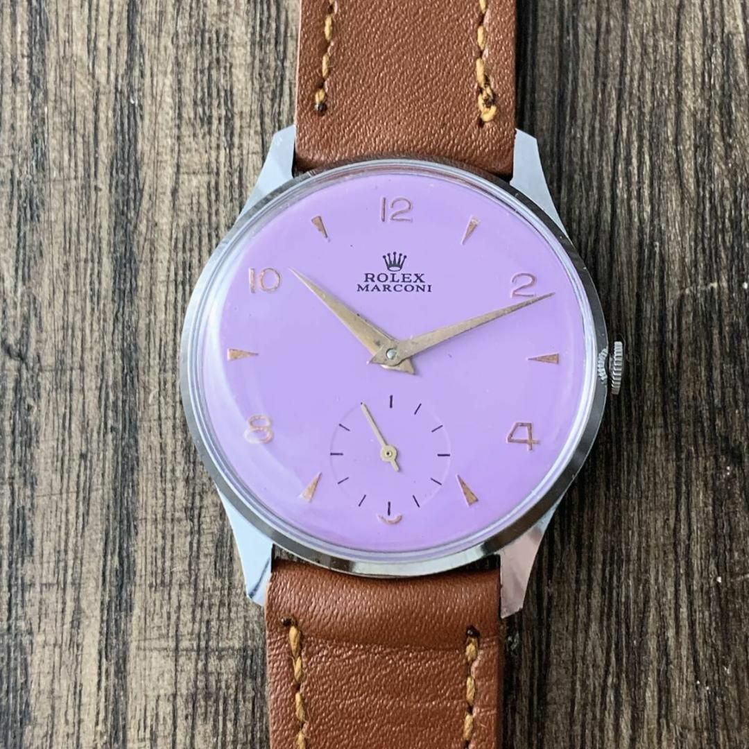 ROLEX - ロレックス マルコーニ/ROLEX アンティーク スモセコ メンズ腕時計の通販 by 時計屋 厚切りミッキー|ロレックスならラクマ ROLEX - ロレックス マルコーニ/ROLEX アンティーク スモセコ メンズ腕時計の通販 by 時計屋 厚切りミッキー|ロレックスならラクマ