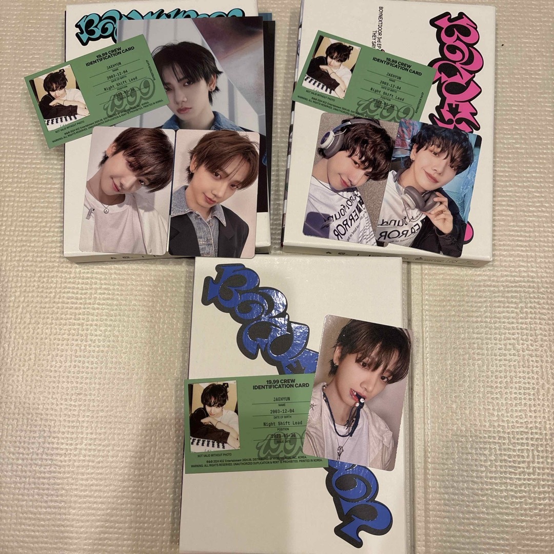 BOYNEXTDOOR - ジェヒョントレカ付き BOYNEXTDOOR 3rd EP『19.99 BOYNEXTDOOR - ジェヒョントレカ付き BOYNEXTDOOR 3rd EP『19.99