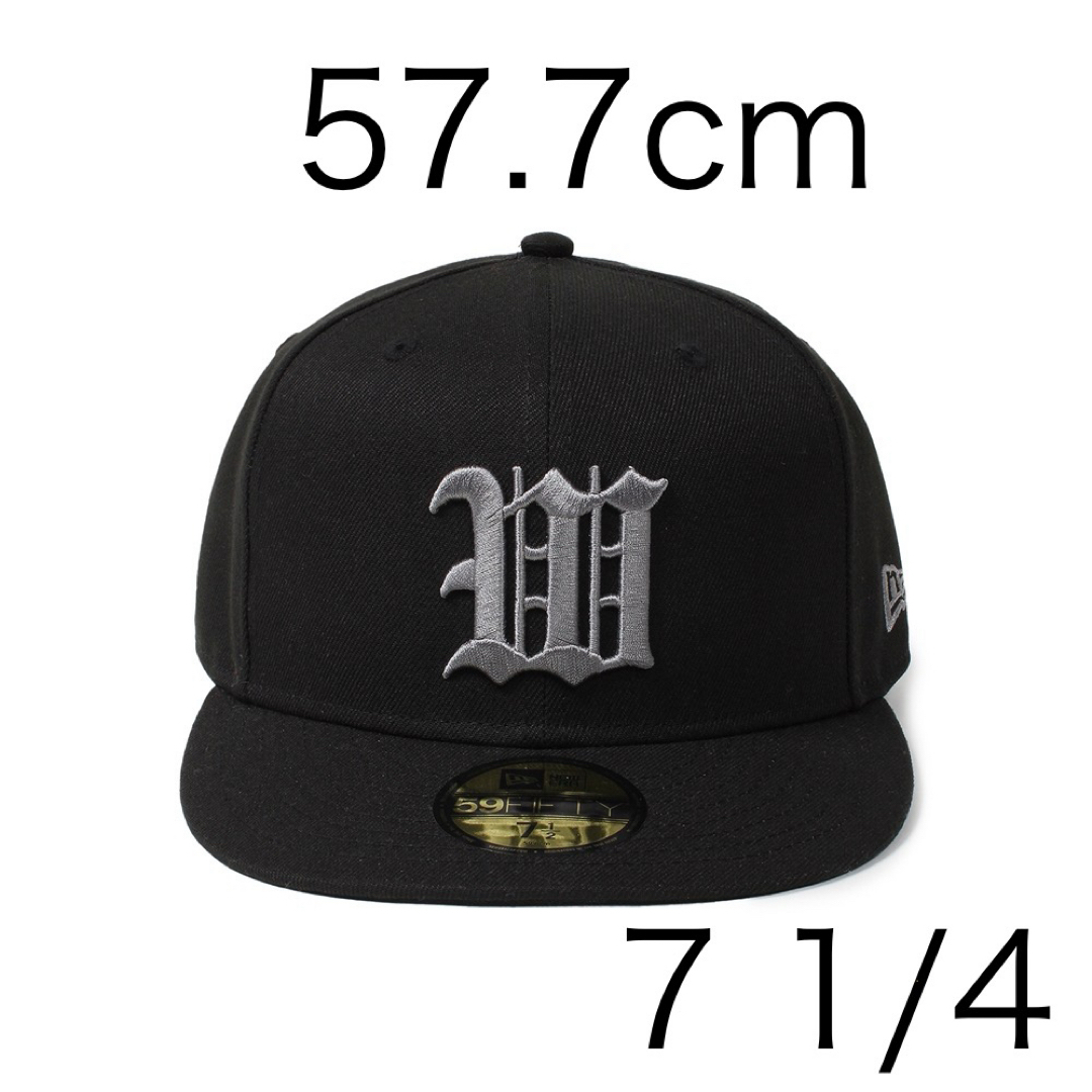 7 1/4 wackomaria newera 59fifty 黒灰57.7cm 7 1/4 wackomaria newera 59fifty 黒灰57.7cm