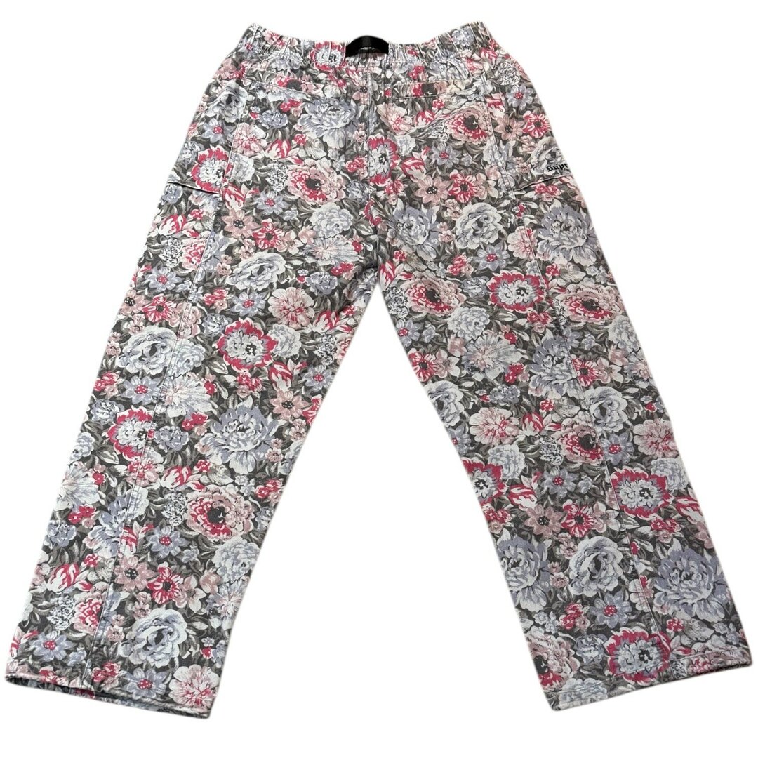 SUPREME 23ss Belted Trail Pant ベルト付き花柄カーゴパンツ S 美 SUPREME 23ss Belted Trail Pant ベルト付き花柄カーゴパンツ S 美