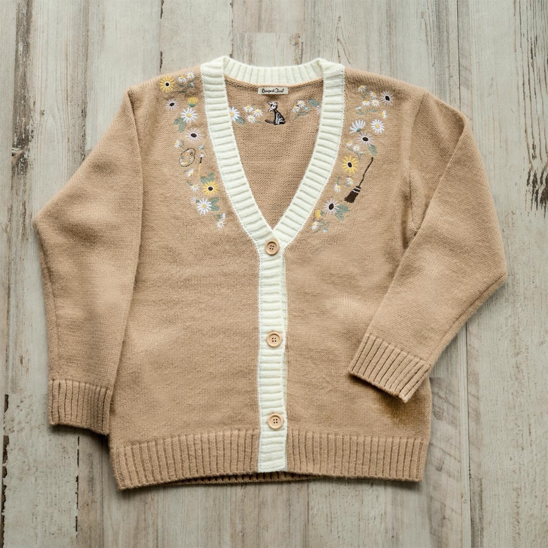 ジブリ - 【Donguri Closet】魔女の宅急便 フラワー刺繍 ジブリ - 【Donguri Closet】魔女の宅急便 フラワー刺繍