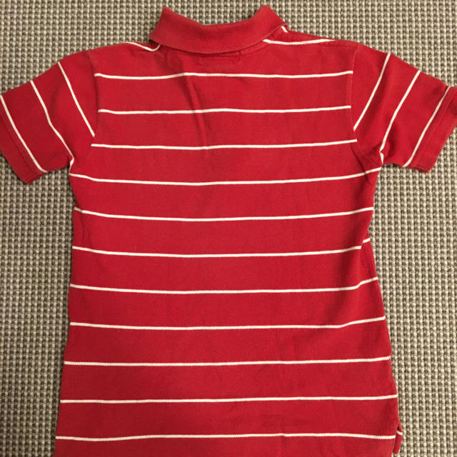 Ralph Lauren(ラルフローレン)のラルフローレン ポロシャツ 6T 6歳 120 赤 レッド キッズ/ベビー/マタニティのキッズ服男の子用(90cm~)(Tシャツ/カットソー)の商品写真