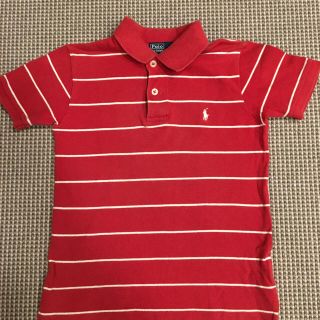 ラルフローレン(Ralph Lauren)のラルフローレン ポロシャツ 6T 6歳 120 赤 レッド(Tシャツ/カットソー)