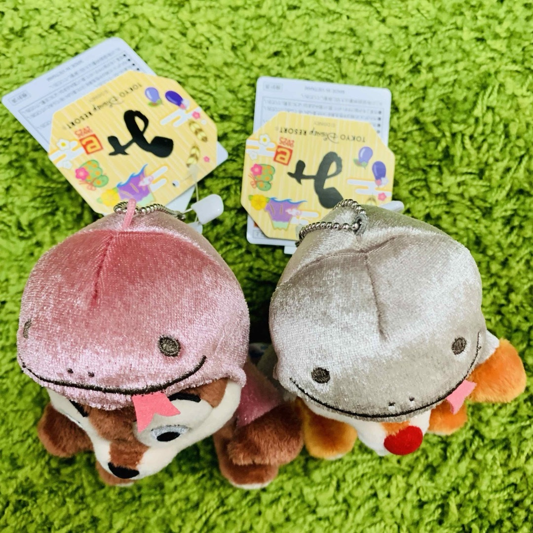 チップ&デール - ディズニー 干支 ぬいぐるみバッジ 2025 チップ チップ&デール - ディズニー 干支 ぬいぐるみバッジ 2025 チップ