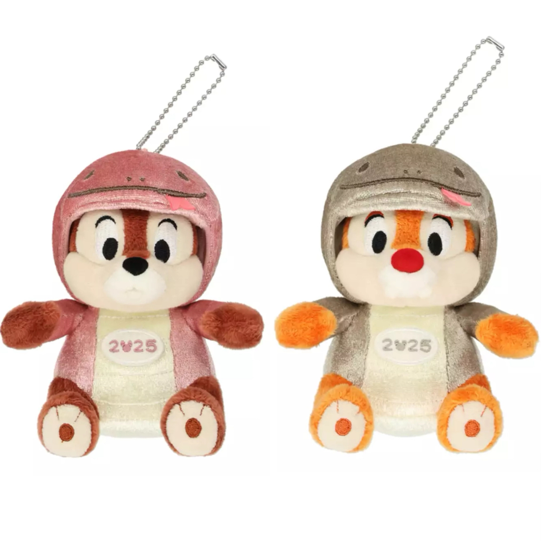 チップ&デール - ディズニー 干支 ぬいぐるみバッジ 2025 チップ チップ&デール - ディズニー 干支 ぬいぐるみバッジ 2025 チップ