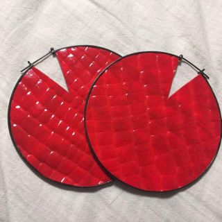 カウイジャミール(KAWI JAMELE)のMIRROR フープピアス(ピアス)