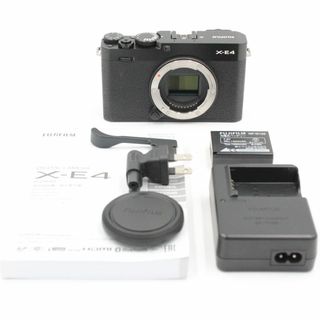 ★美品★ FUJIFILM フジフイルム X-E4 ボディ ブラック(ミラーレス一眼)