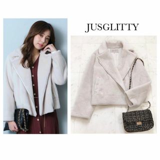 JUSGLITTY - 美品 24AW JUSGLITTY フラッフィーライダース JUSGLITTY - 美品 24AW JUSGLITTY フラッフィーライダース