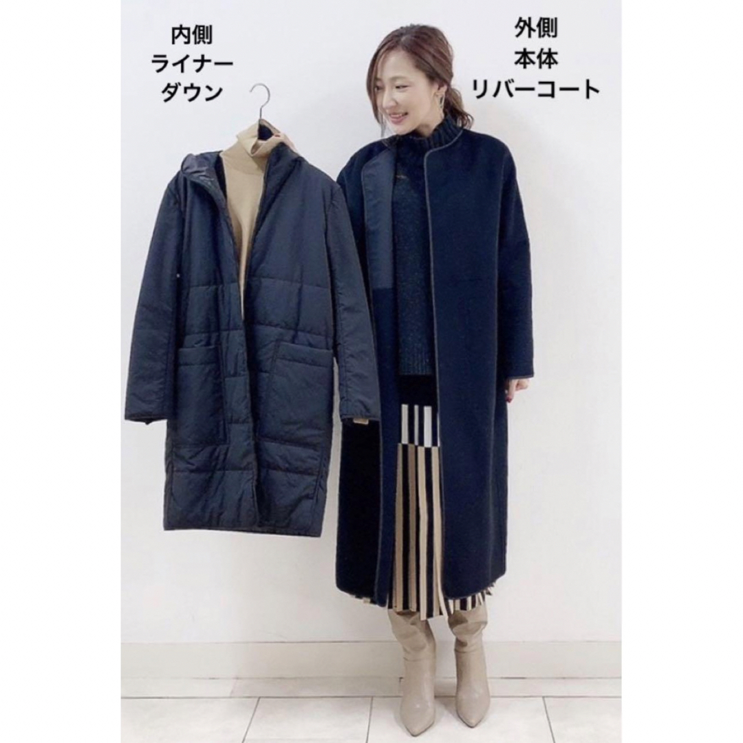 ICB Multiway Rever コート ¥71,500 税込 ブラック系 ICB Multiway Rever コート ¥71,500 税込 ブラック系