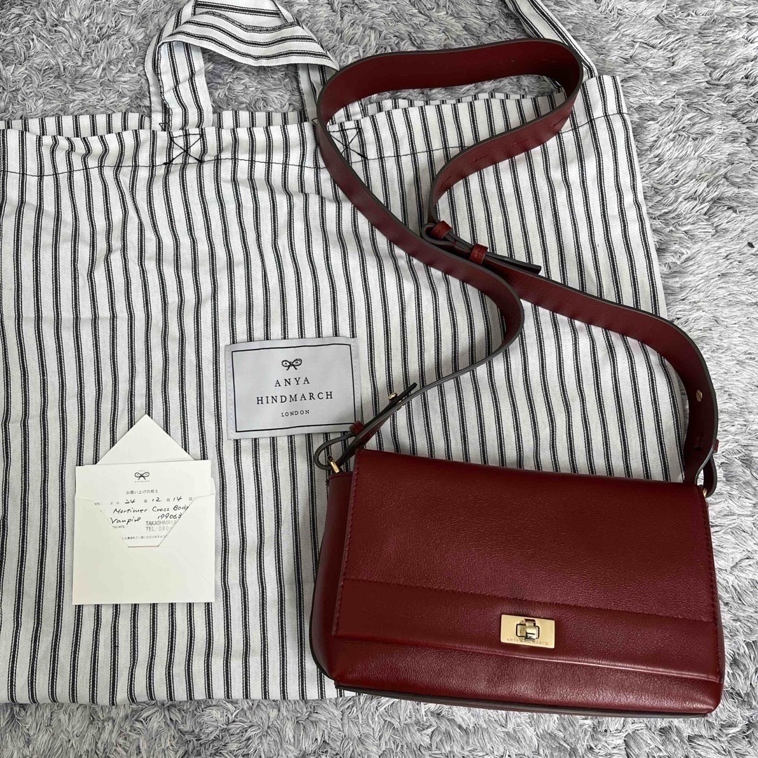 ANYA HINDMARCH - hana様専用 ほぼ新品 アニヤハインドマーチ ANYA HINDMARCH - hana様専用 ほぼ新品 アニヤハインドマーチ