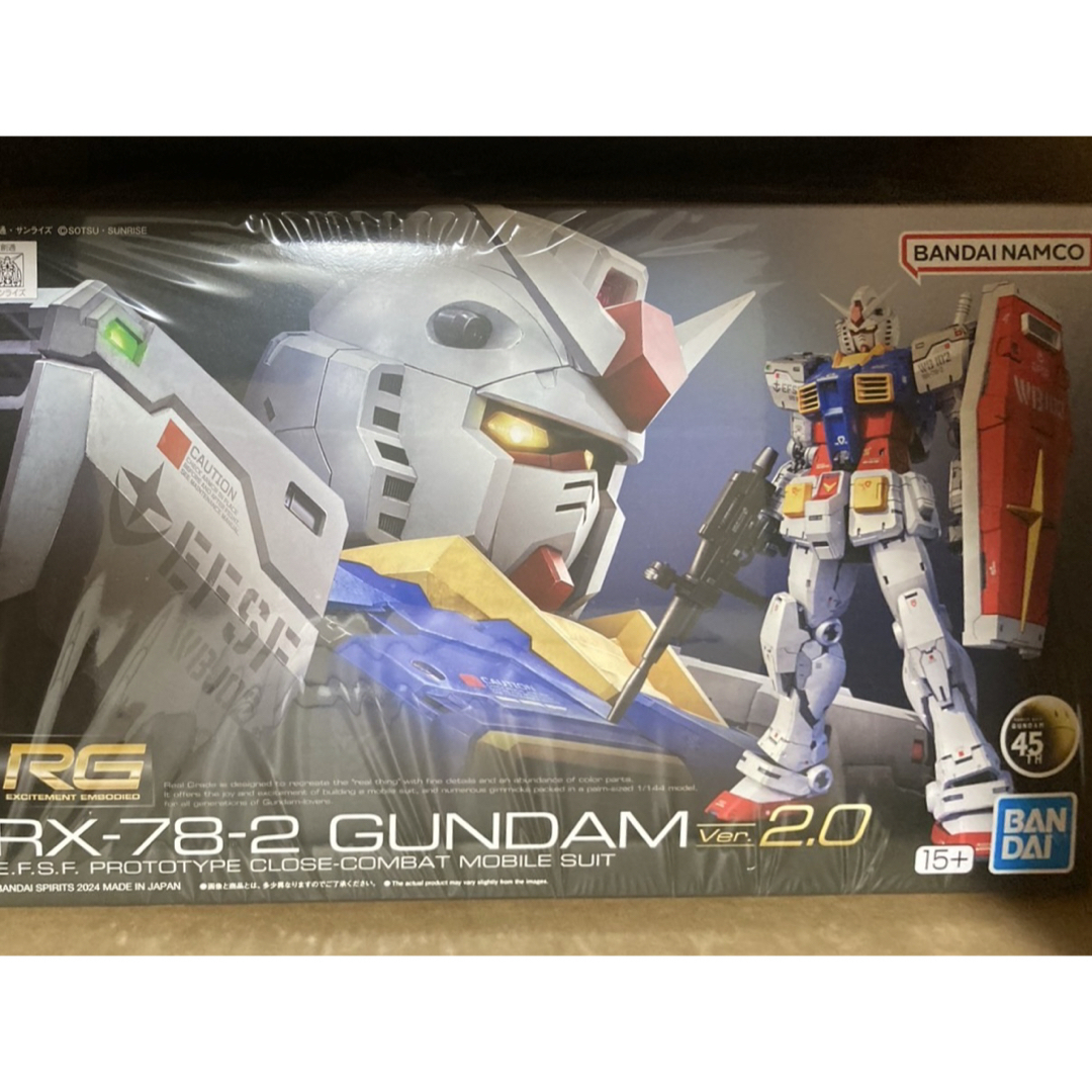 バンダイ ガンプラ 1/144 RG RX-78-2 ガンダム Ver.2.0 エンタメ バンダイ ガンプラ 1/144 RG RX-78-2 ガンダム Ver.2.0 エンタメ