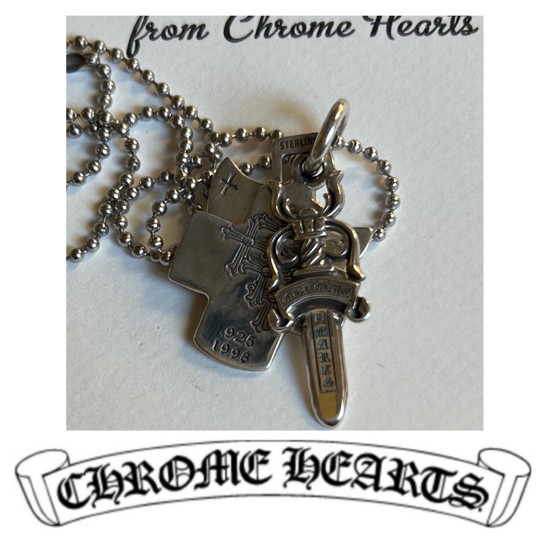 ネックレス Chrome Hearts - CHROME HEARTS  3TRINKETS