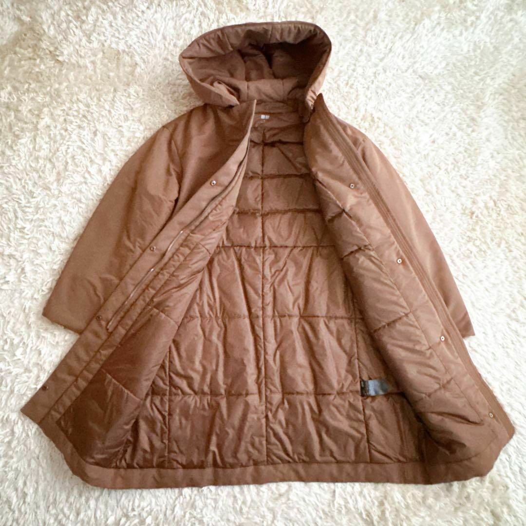 美品 UNIQLO ハイブリッドダウンコクーンコート XL ブラウン ユニクロ 美品 UNIQLO ハイブリッドダウンコクーンコート XL ブラウン ユニクロ