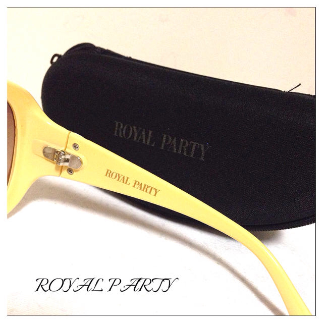 ROYAL PARTY(ロイヤルパーティー)のROYAL PARTY♥︎サングラス Y レディースのファッション小物(サングラス/メガネ)の商品写真