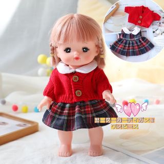 メルちゃん服　ソランちゃん服　お友達人形用２点セット(人形)