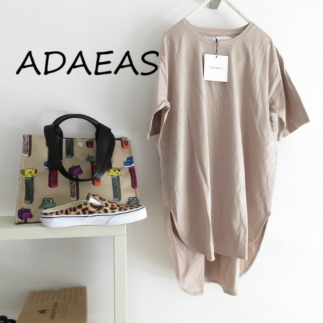 Spick & Span - 新品 ADAWAS アダワス　BASIC TEE ロング丈　Tシャツ　F