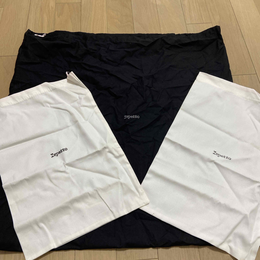 repetto(レペット)のレペットシューズ袋2点 バック袋1点 レディースのバッグ(ショップ袋)の商品写真