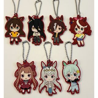 ウマ娘プリティダービー　カプセルラバーマスコット　7個セット(キーホルダー)