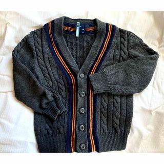 ギャップ(GAP)のGAP綿100%のケーブル編みカーディガン　子ども　110サイズ(カーディガン)