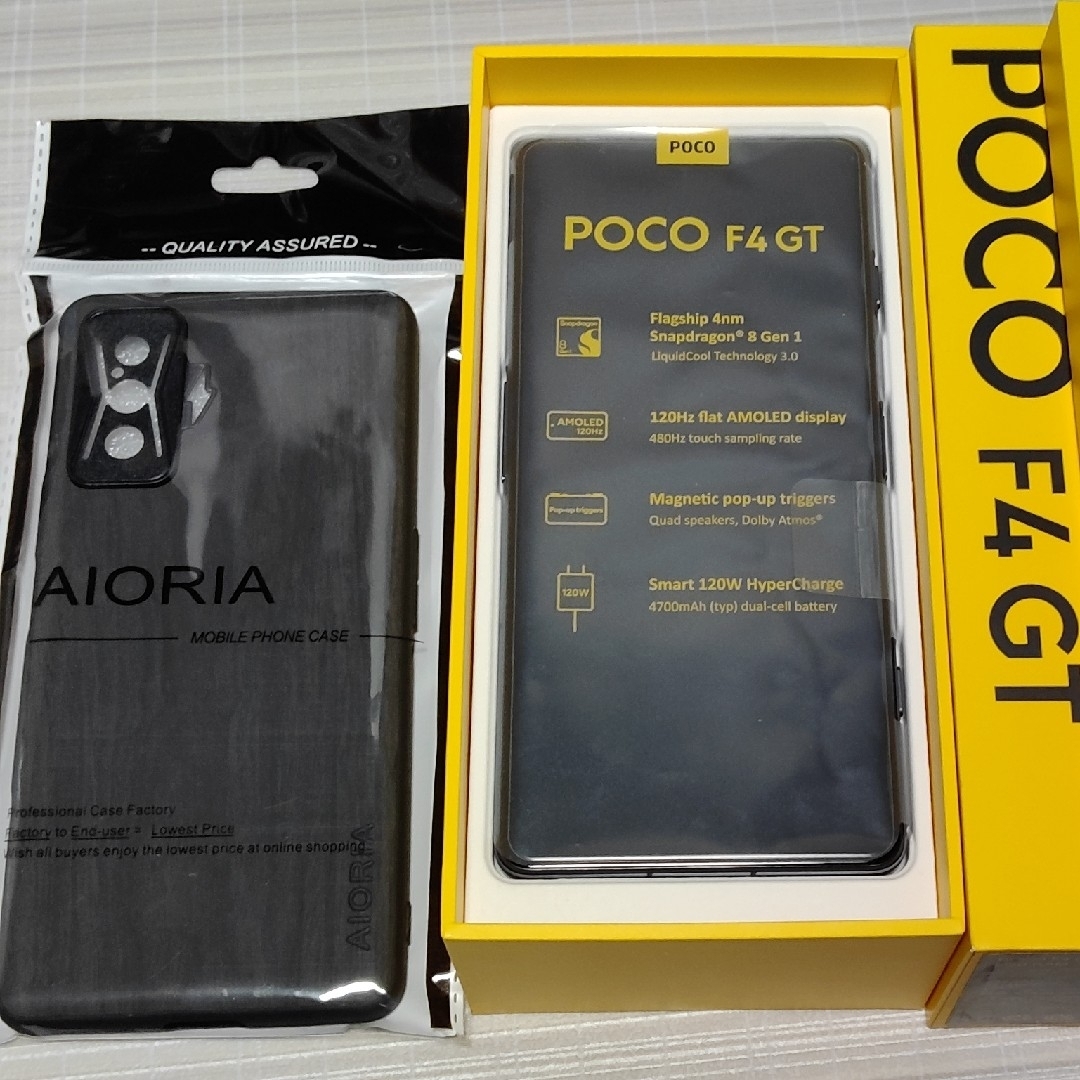 美品(難有)Xiaomi POCO F4 GT 8+128GB 日本語版 美品(難有)Xiaomi POCO F4 GT 8+128GB 日本語版