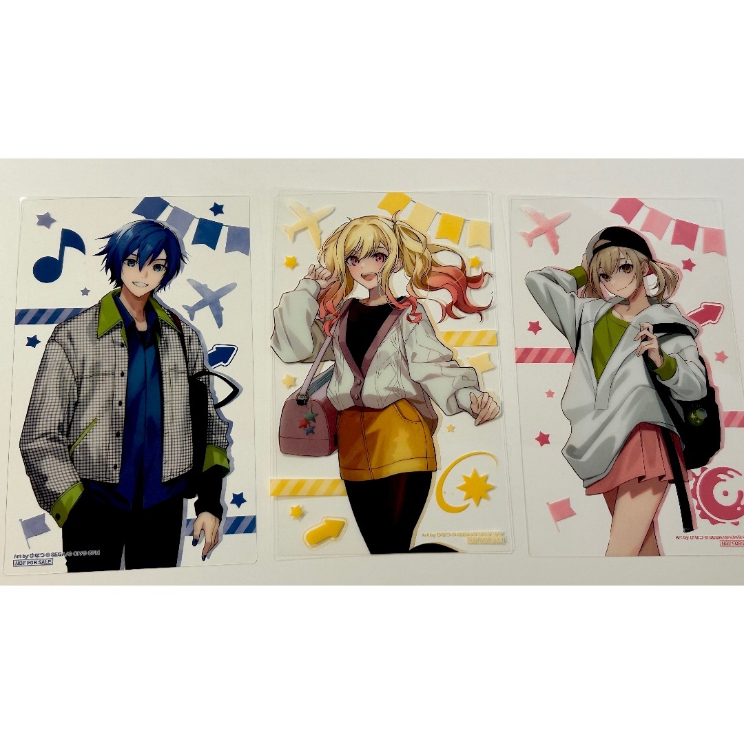 プロセカ アニメイト特典 クリアシート 3rd Anniversary 感謝祭